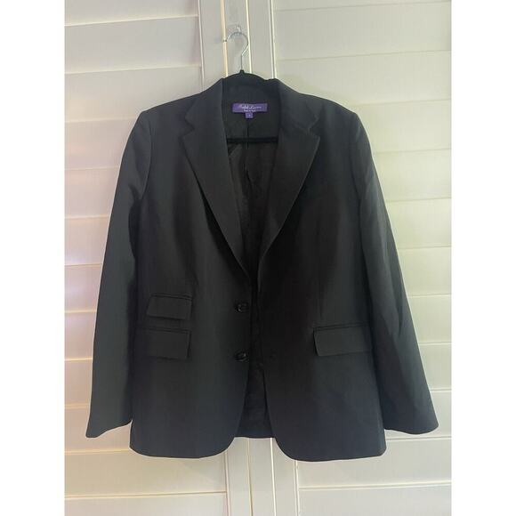 Ralph Lauren Collection Purple Label Women’s Odera Wool Silk Jacket Blazer 6 S - Picture 6 of 12